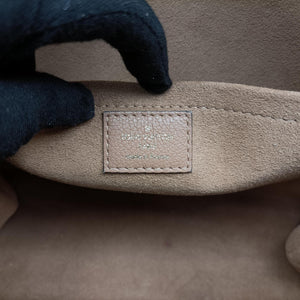 Pre-owned Louis Vuitton MARIGNAN brown×SESAME Monogram Canvas×calf leather M44544 shoulderbag | stylenewstar