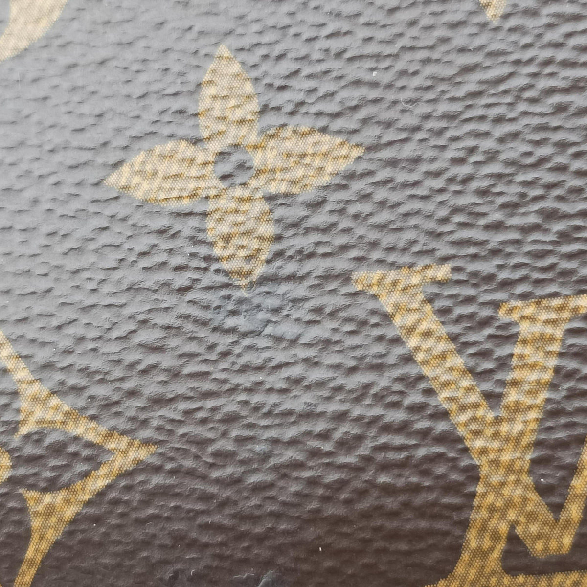 Pre-owned Louis Vuitton MARIGNAN brown×SESAME Monogram Canvas×calf leather M44544 shoulderbag | stylenewstar