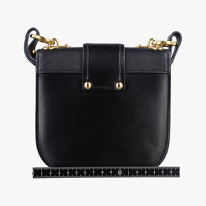 Secondhand Prada Pionniere Black leather 1BH056 shoulderbag | stylenewstar