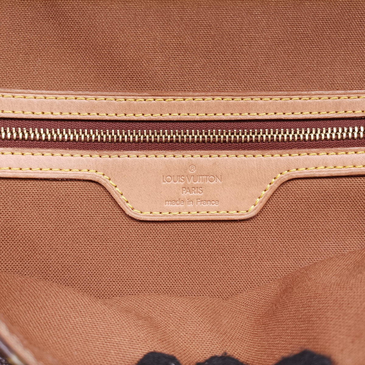 Pre-owned Louis Vuitton ABBESSES brown Monogram Canvas M45257 crossbodybag | stylenewstar
