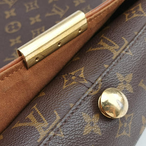 Pre-owned Louis Vuitton ABBESSES brown Monogram Canvas M45257 crossbodybag | stylenewstar