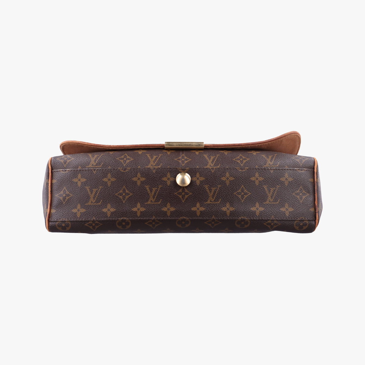 Pre-owned Louis Vuitton ABBESSES brown Monogram Canvas M45257 crossbodybag | stylenewstar