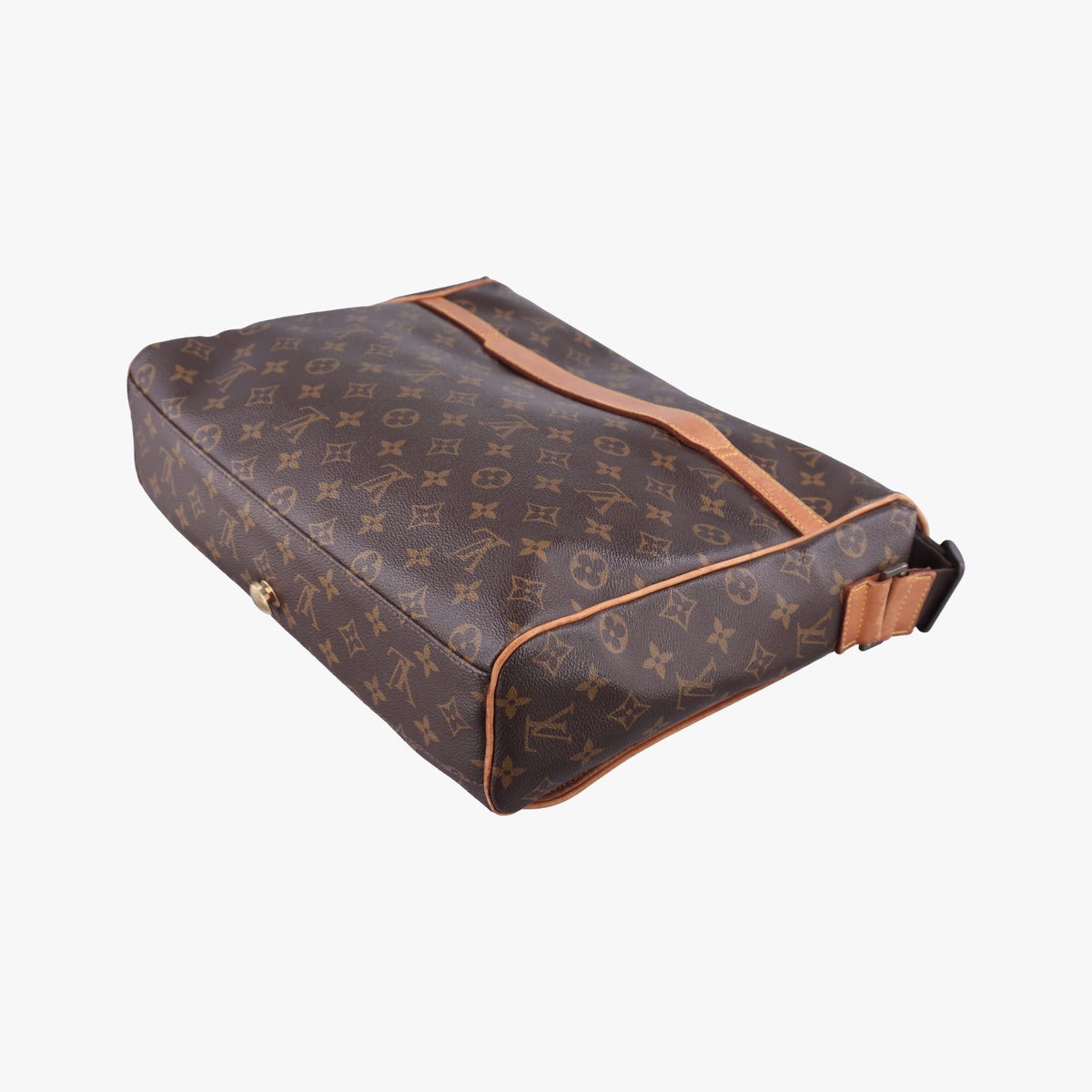 Pre-owned Louis Vuitton ABBESSES brown Monogram Canvas M45257 crossbodybag | stylenewstar