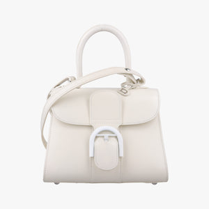 Vintage Delvaux Brillant White Leather  shoulderbag | stylenewstar