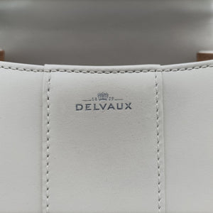 Vintage Delvaux Brillant White Leather  shoulderbag | stylenewstar