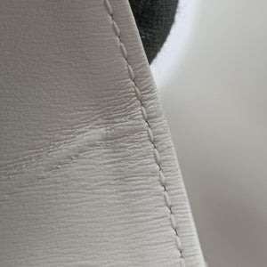Vintage Delvaux Brillant White Leather  shoulderbag | stylenewstar