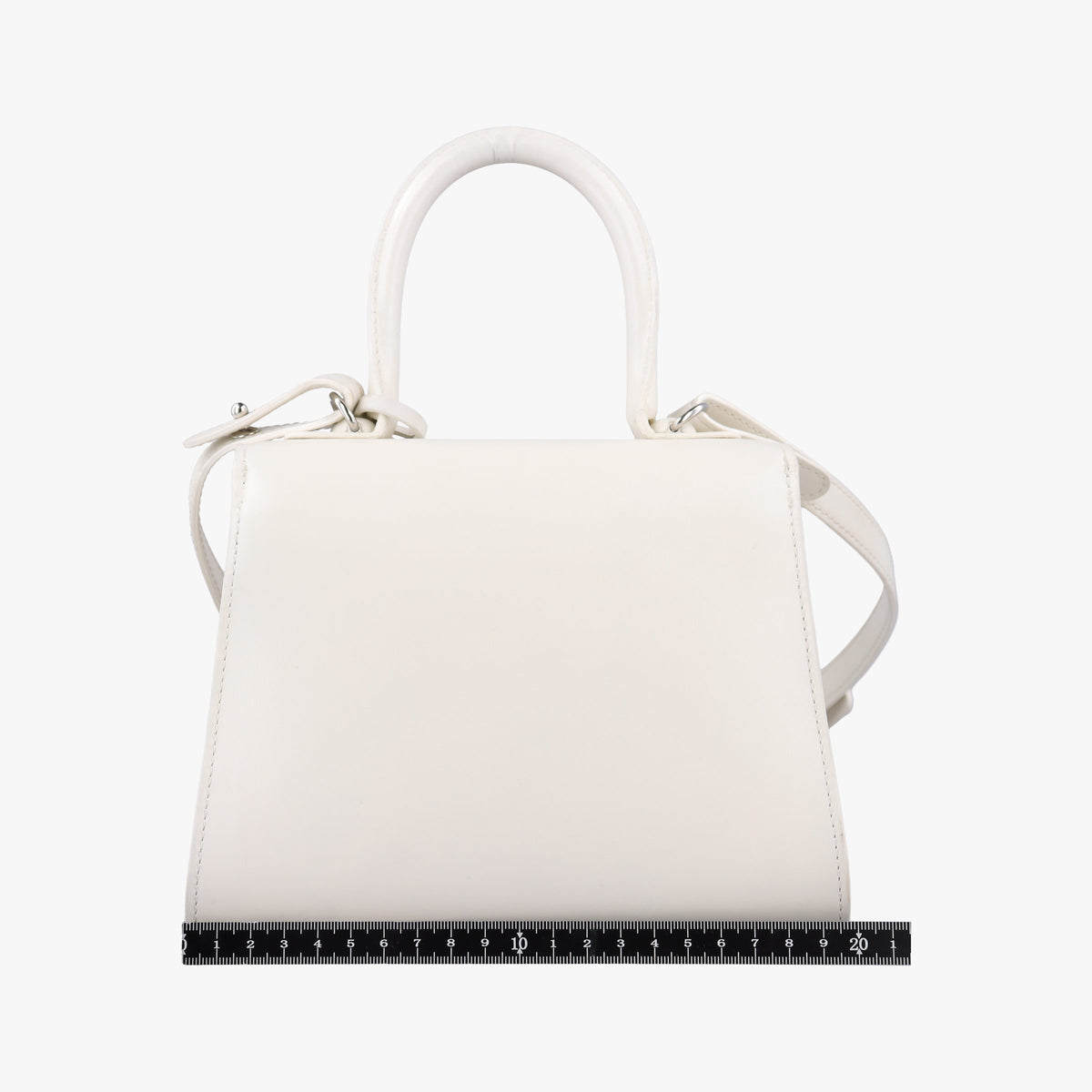 Vintage Delvaux Brillant White Leather  shoulderbag | stylenewstar