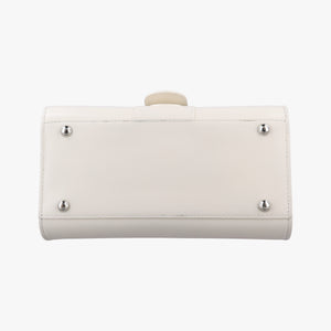 Vintage Delvaux Brillant White Leather  shoulderbag | stylenewstar