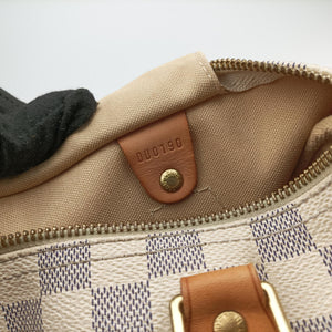Pre-owned Louis Vuitton Speedy 30 AZUR Damier Canvas N41533 handbag | stylenewstar