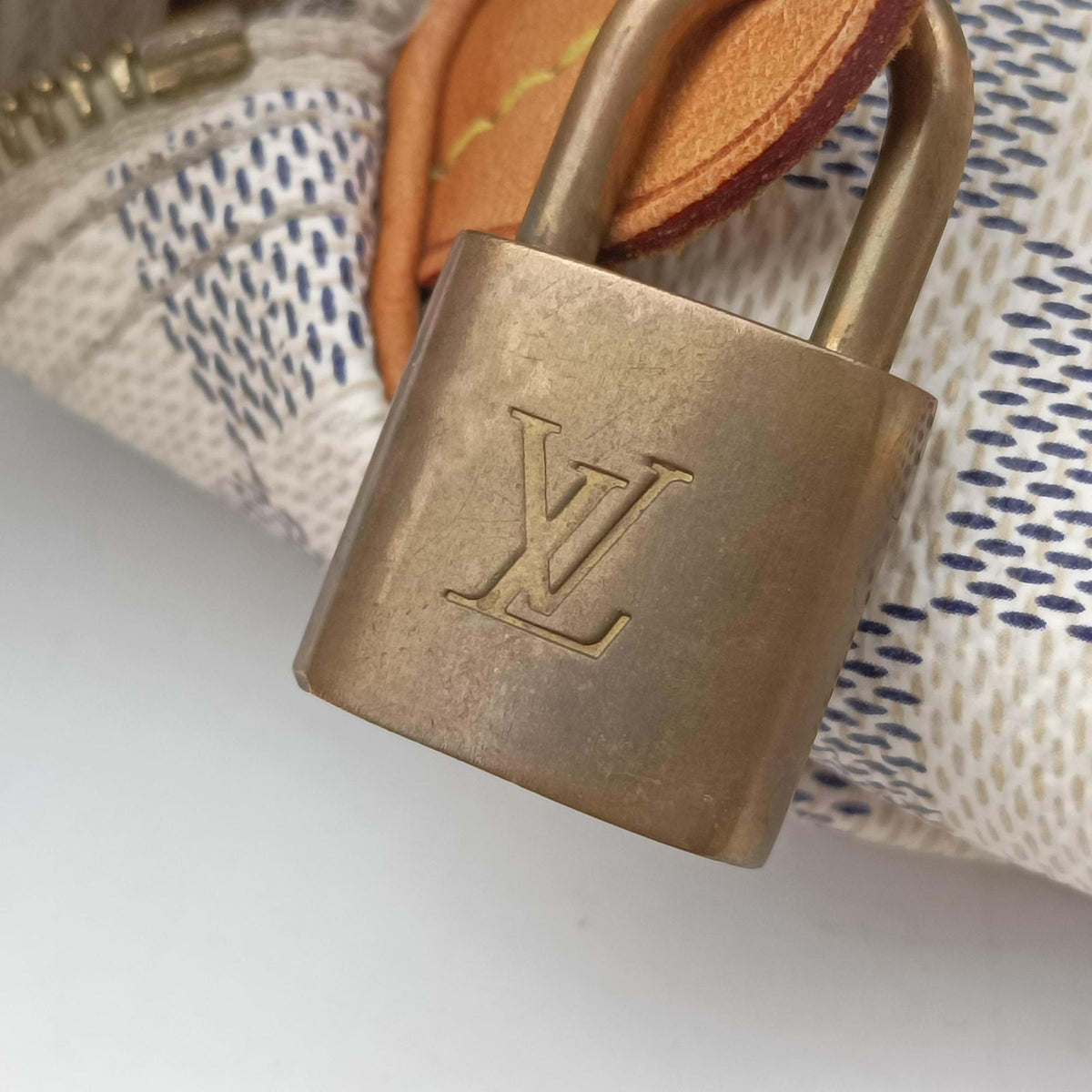 Pre-owned Louis Vuitton Speedy 30 AZUR Damier Canvas N41533 handbag | stylenewstar