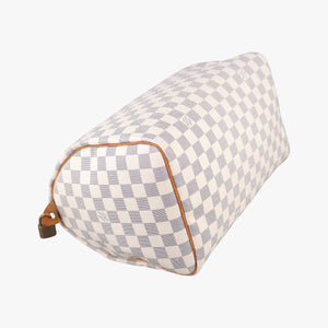 Pre-owned Louis Vuitton Speedy 30 AZUR Damier Canvas N41533 handbag | stylenewstar
