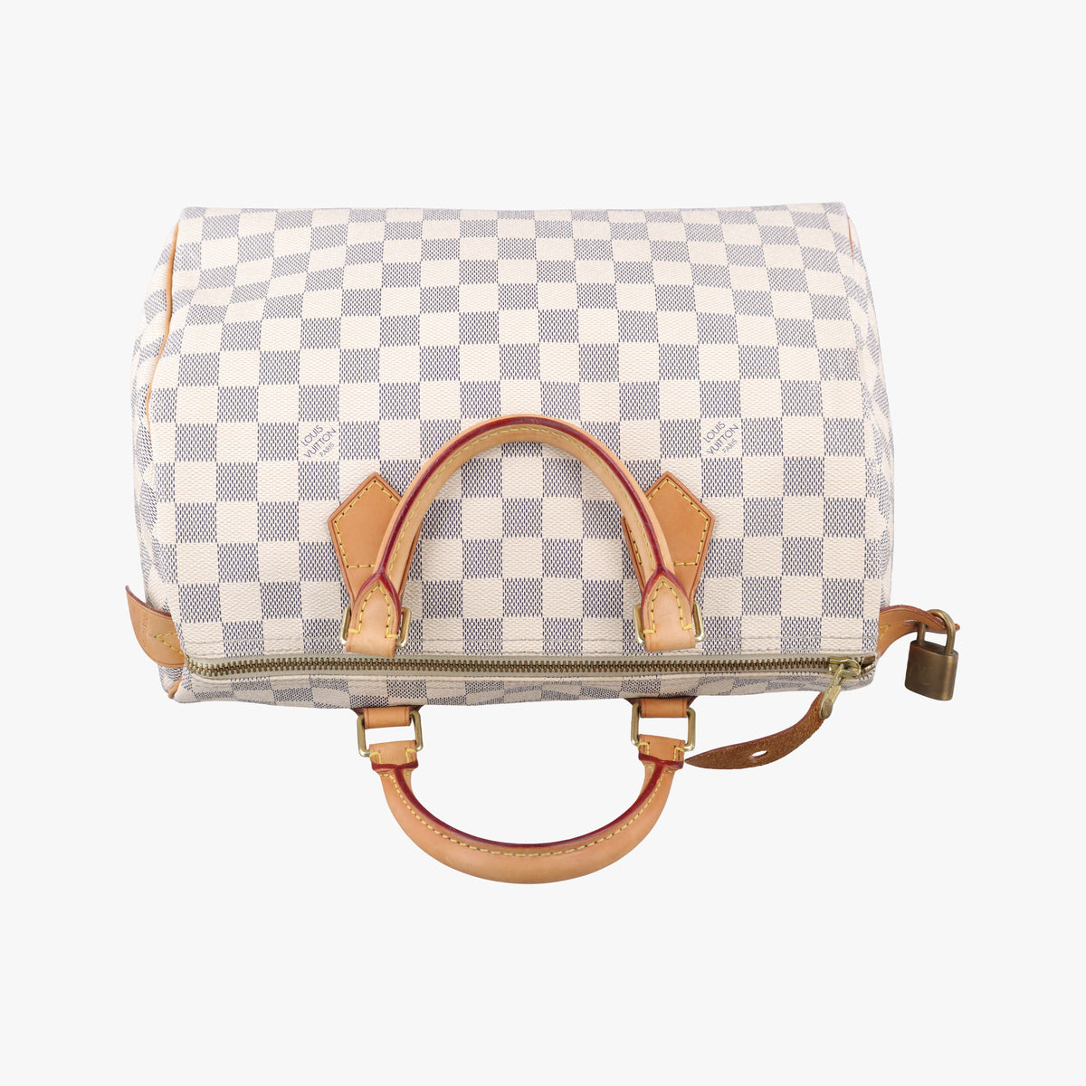 Pre-owned Louis Vuitton Speedy 30 AZUR Damier Canvas N41533 handbag | stylenewstar