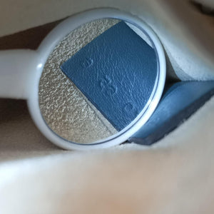 Secondhand Chloe DREW Blue Suede×Leather  shoulderbag | stylenewstar