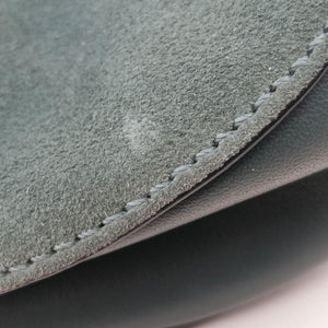 Secondhand Chloe DREW Blue Suede×Leather  shoulderbag | stylenewstar
