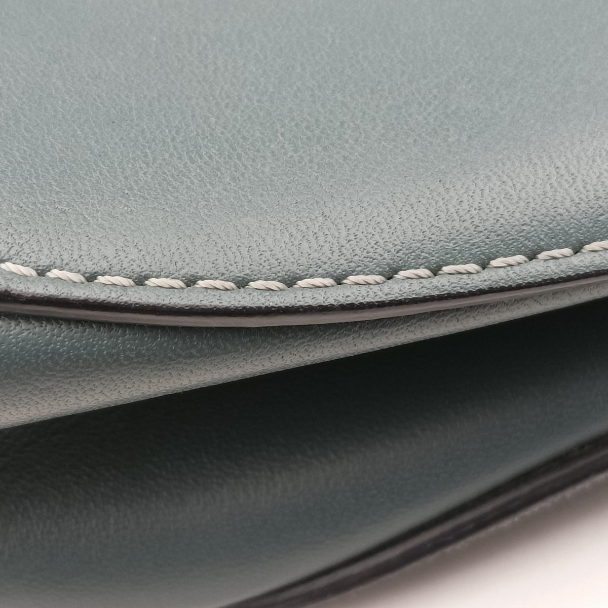 Secondhand Chloe DREW Blue Suede×Leather  shoulderbag | stylenewstar