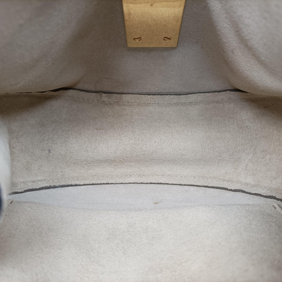 Secondhand Chloe DREW Blue Suede×Leather  shoulderbag | stylenewstar