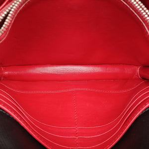 Secondhand Prada Lip print pink×Multicolour Saffiano Leather  shoulderbag | stylenewstar