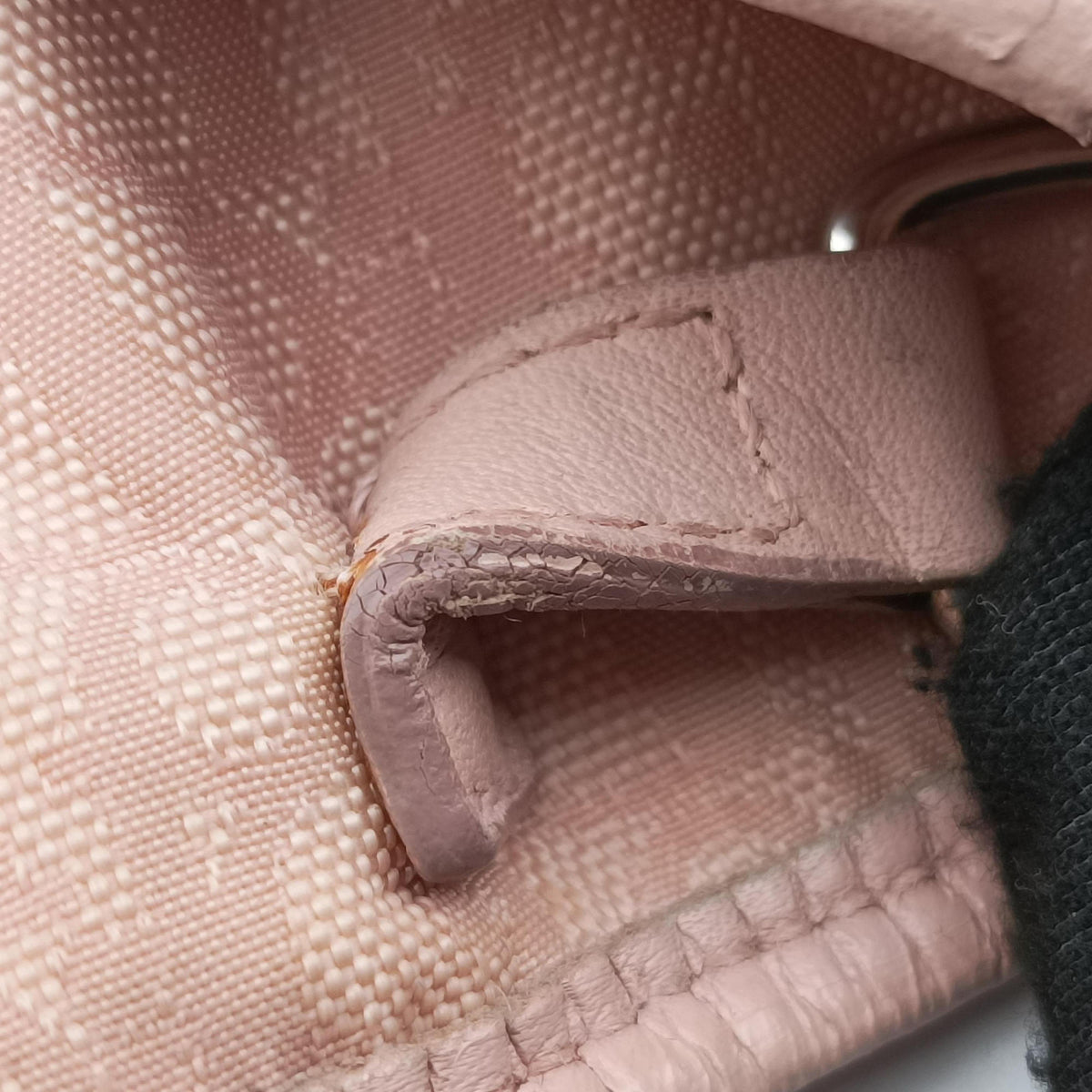 Pre-owned Christian Dior Lovely Pink Canvas × Leather  handbag | stylenewstar