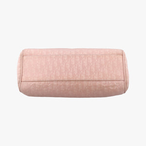 Pre-owned Christian Dior Lovely Pink Canvas × Leather  handbag | stylenewstar
