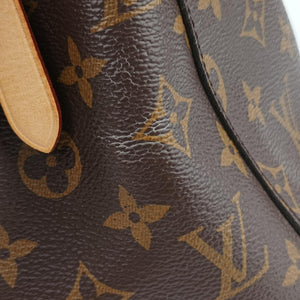 Pre-owned Louis Vuitton Montaigne BB brown Monogram Canvas M41055 handbag | stylenewstar
