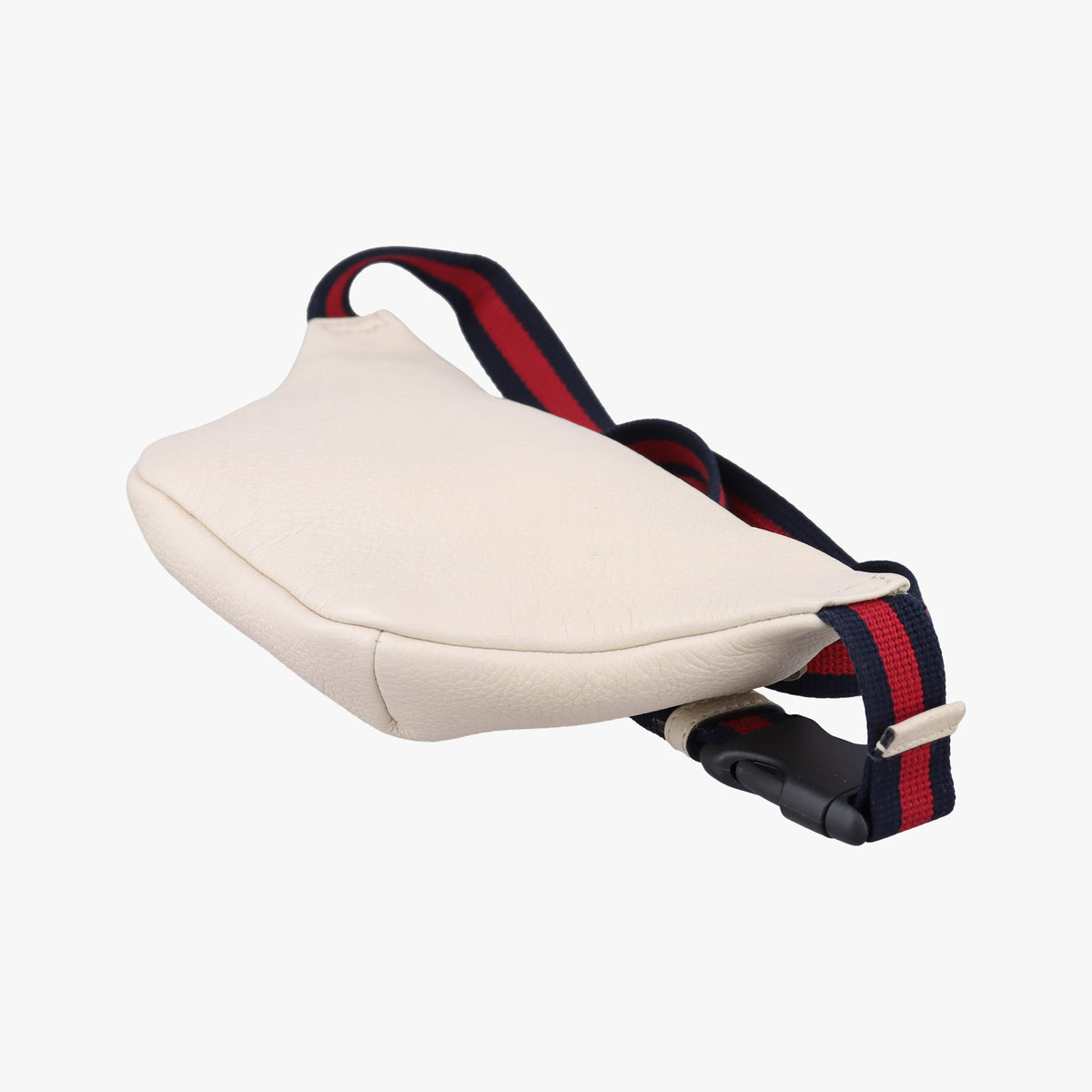 Pre-owned Gucci Print White Leather 527792 bum bag/waist bag | stylenewstar