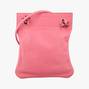 Vintage Hermes Sac Aline mini Pink lambskin  shoulderbag | stylenewstar