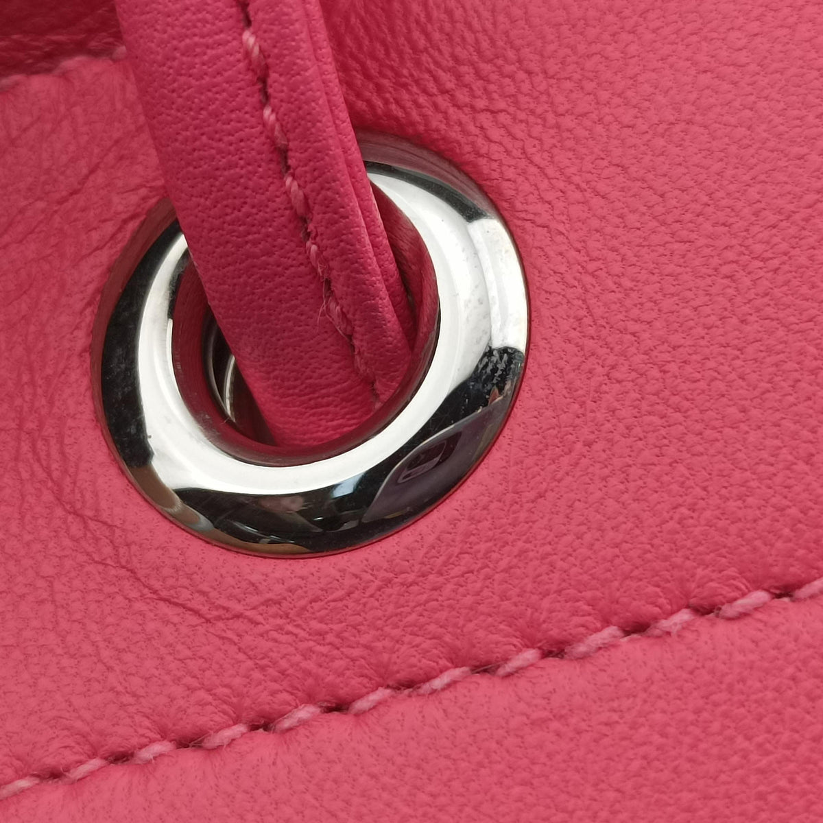 Vintage Hermes Sac Aline mini Pink lambskin  shoulderbag | stylenewstar