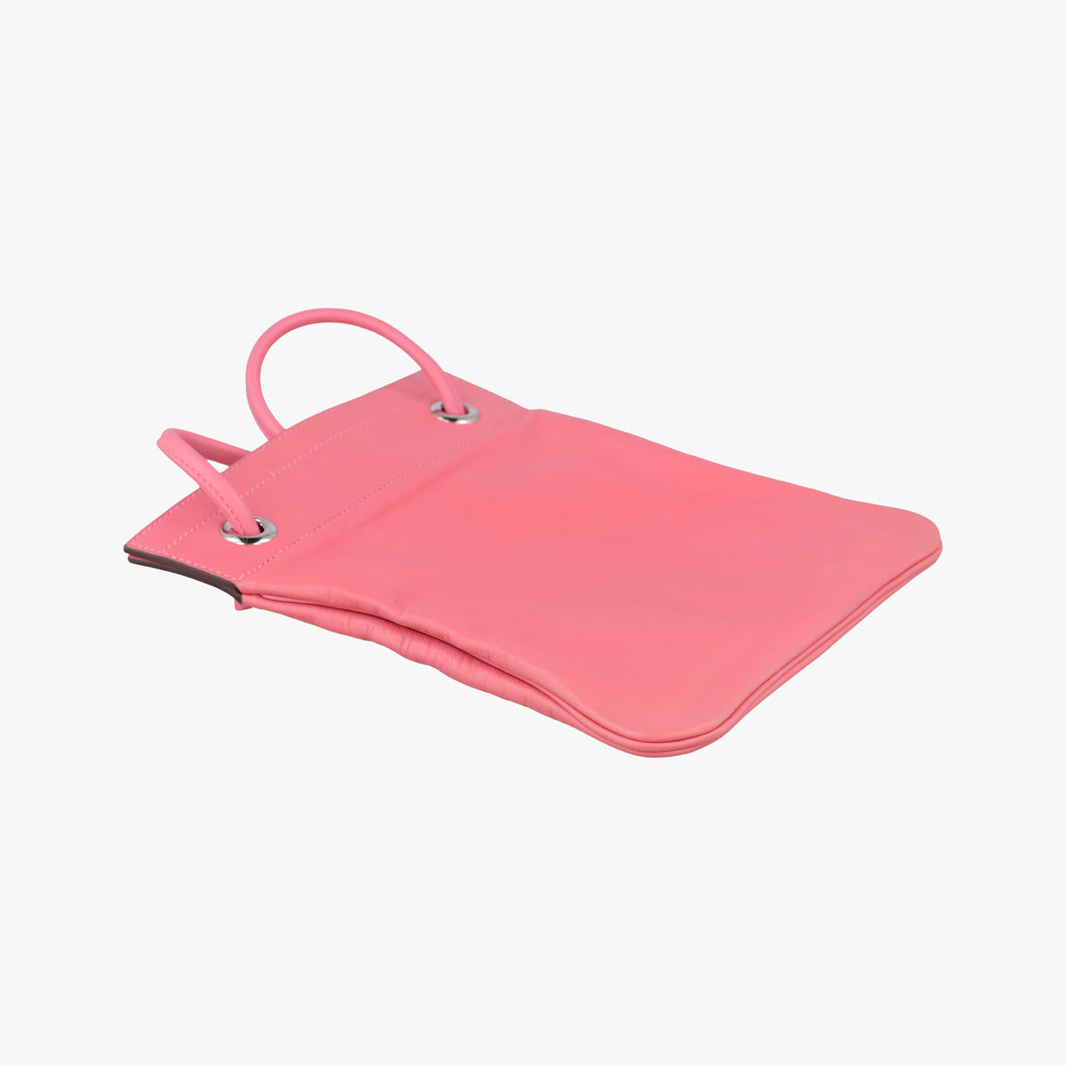 Vintage Hermes Sac Aline mini Pink lambskin  shoulderbag | stylenewstar