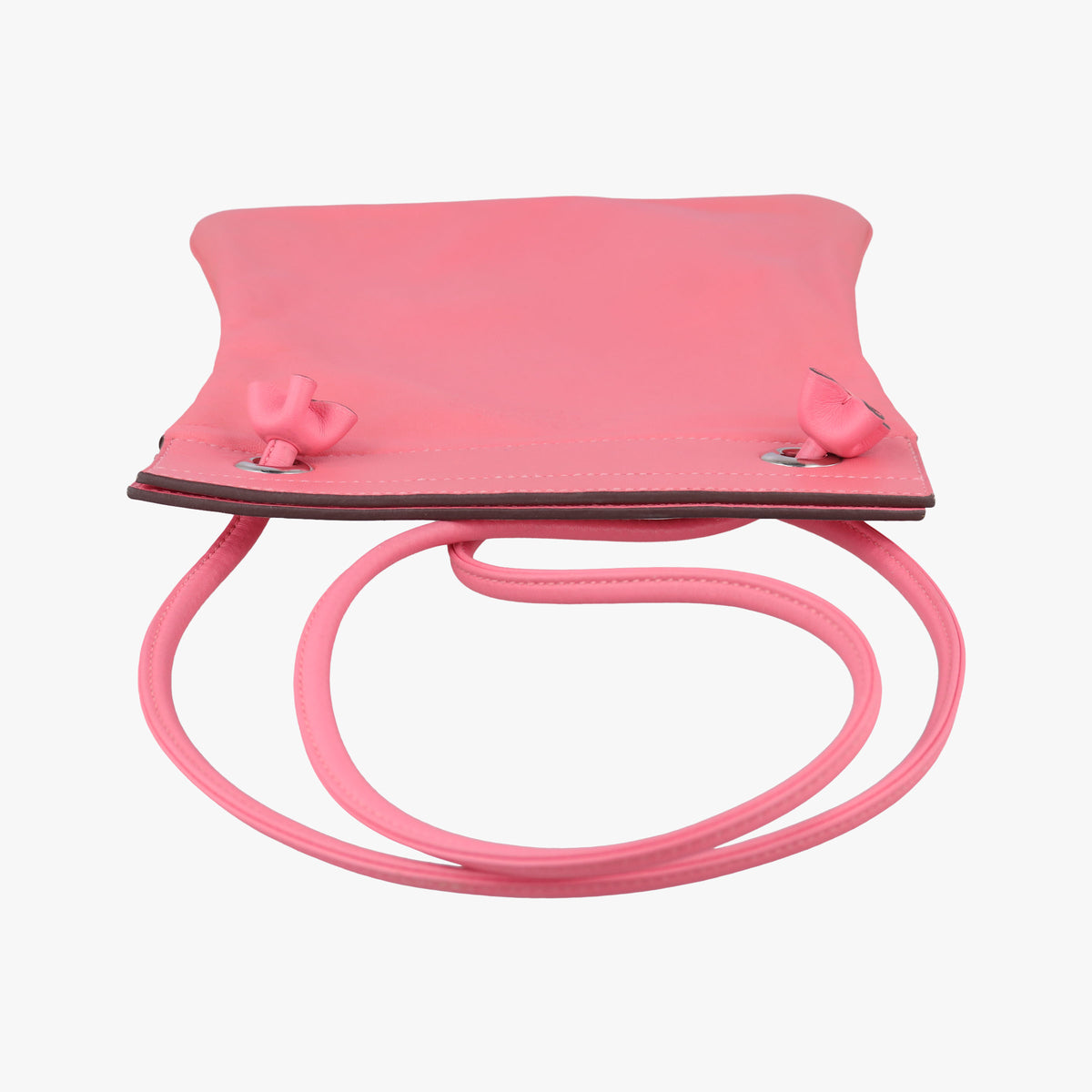 Vintage Hermes Sac Aline mini Pink lambskin  shoulderbag | stylenewstar