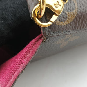 Pre-owned Louis Vuitton Pochette Felicie Brown Monogram Canvas M61276 shoulderbag | stylenewstar