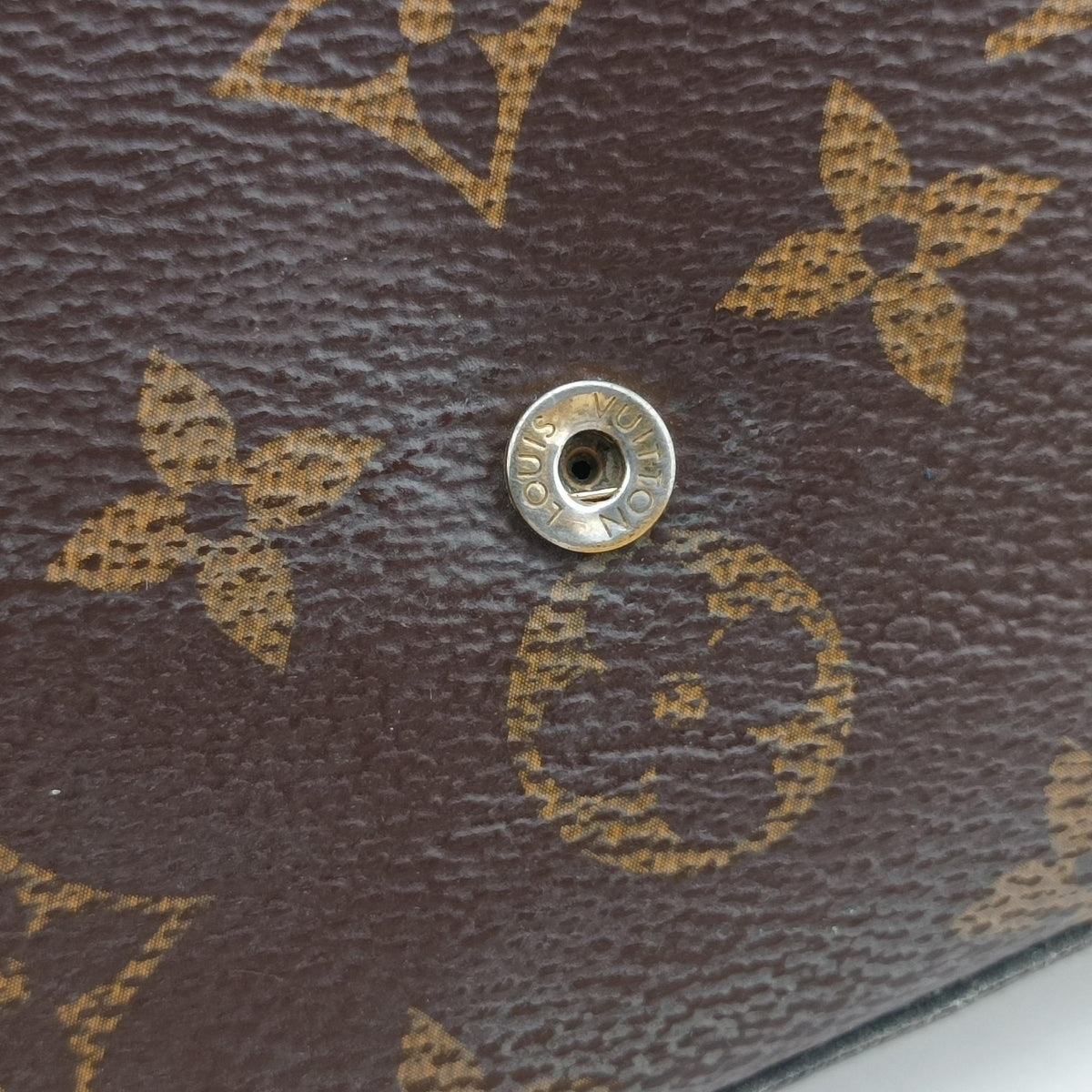 Pre-owned Louis Vuitton Pochette Felicie Brown Monogram Canvas M61276 shoulderbag | stylenewstar