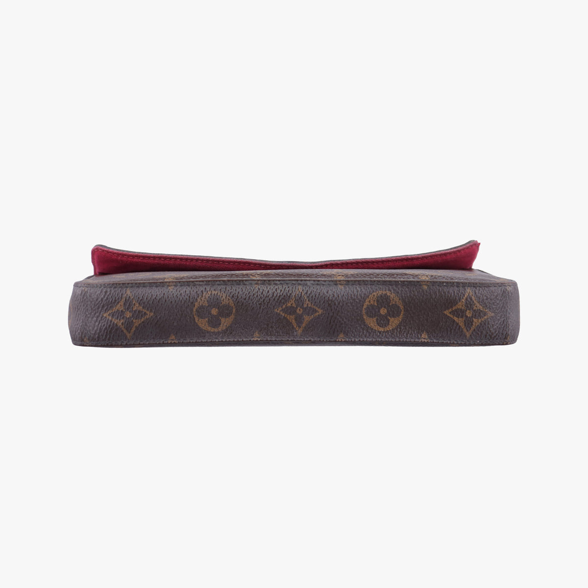 Pre-owned Louis Vuitton Pochette Felicie Brown Monogram Canvas M61276 shoulderbag | stylenewstar