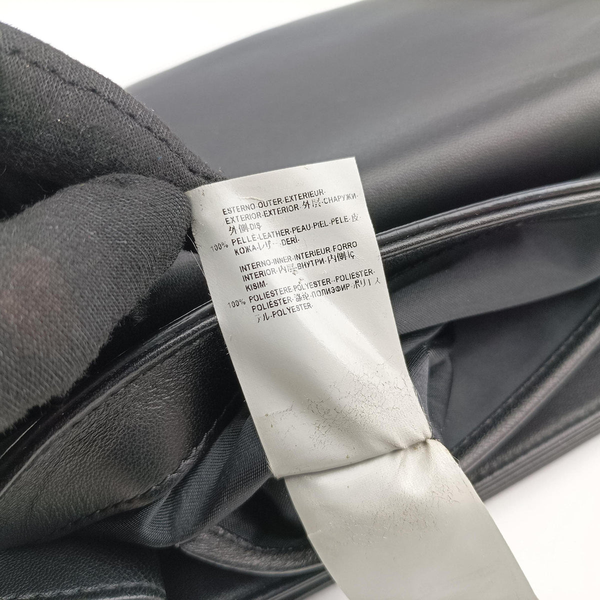 Pre-owned VERSACE La Medusa Black Leather  shoulderbag | stylenewstar