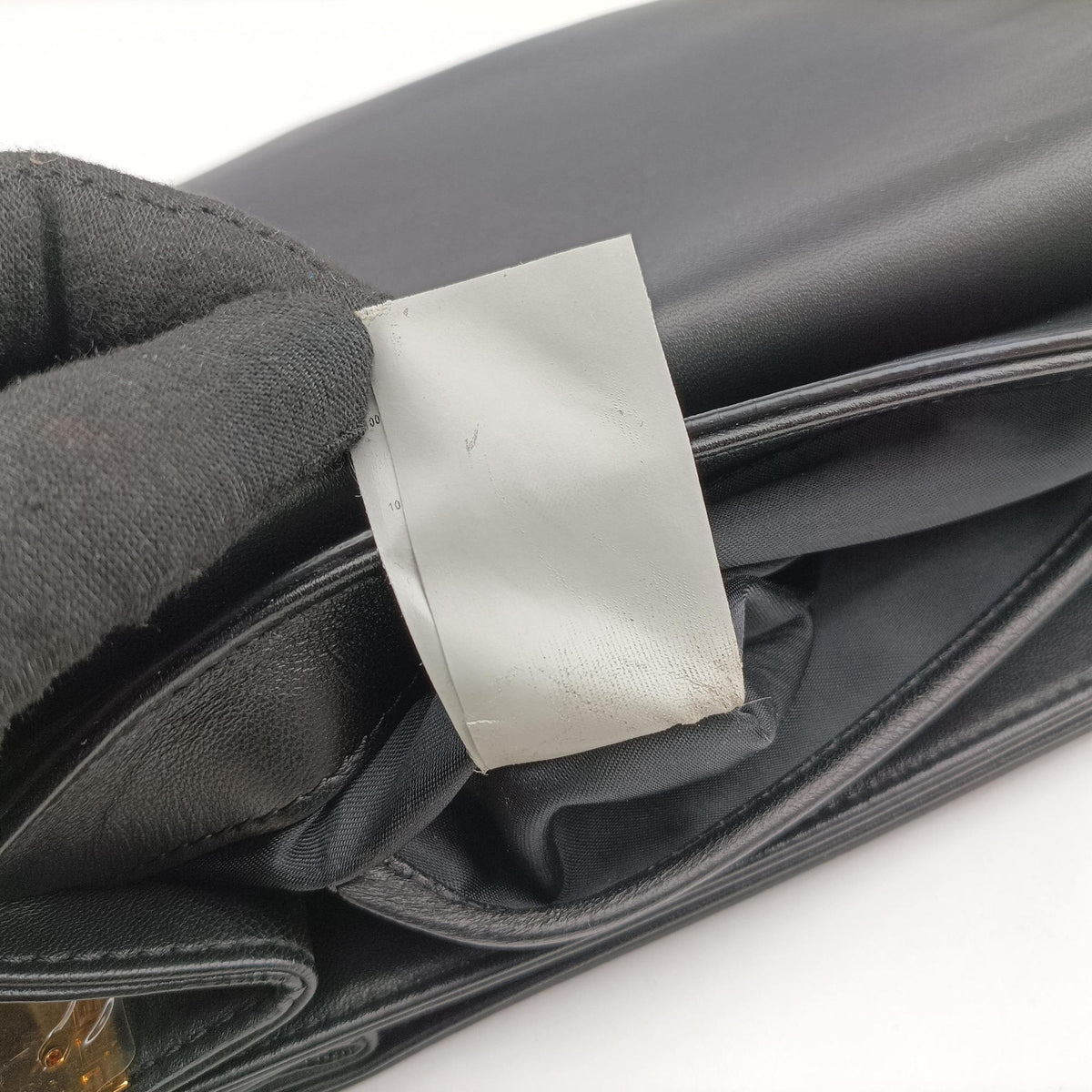 Pre-owned VERSACE La Medusa Black Leather  shoulderbag | stylenewstar