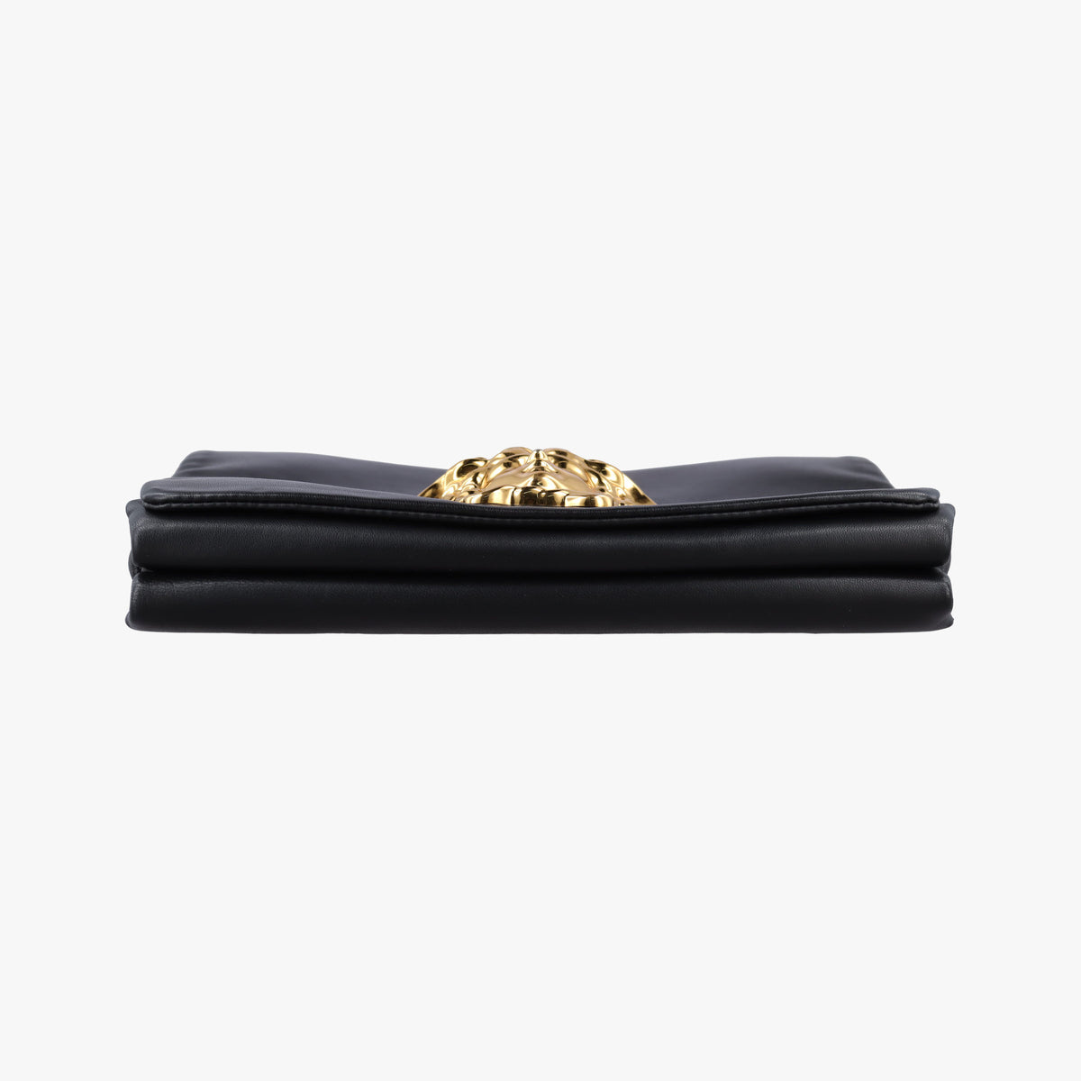 Pre-owned VERSACE La Medusa Black Leather  shoulderbag | stylenewstar