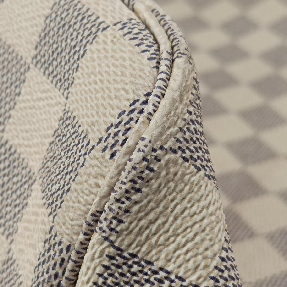 Pre-owned Louis Vuitton NEVERFULL GM Azur Damier Canvas N51108 handbag | stylenewstar