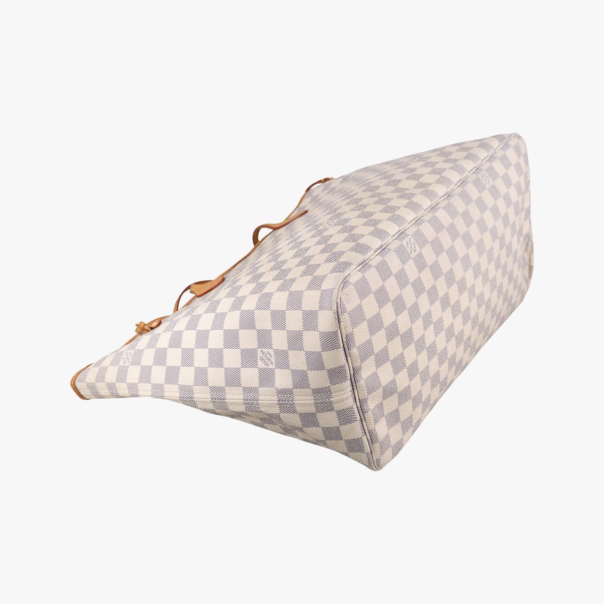 Pre-owned Louis Vuitton NEVERFULL GM Azur Damier Canvas N51108 handbag | stylenewstar