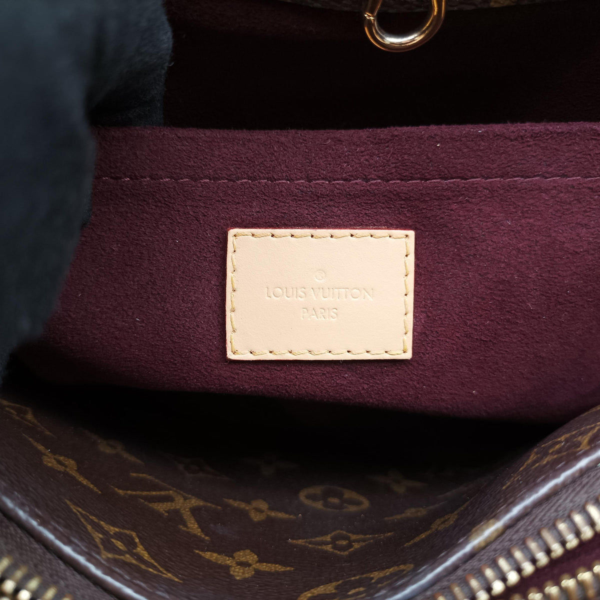 Pre-owned Louis Vuitton Montaigne BB Brown Monogram Canvas M41055 handbag | stylenewstar