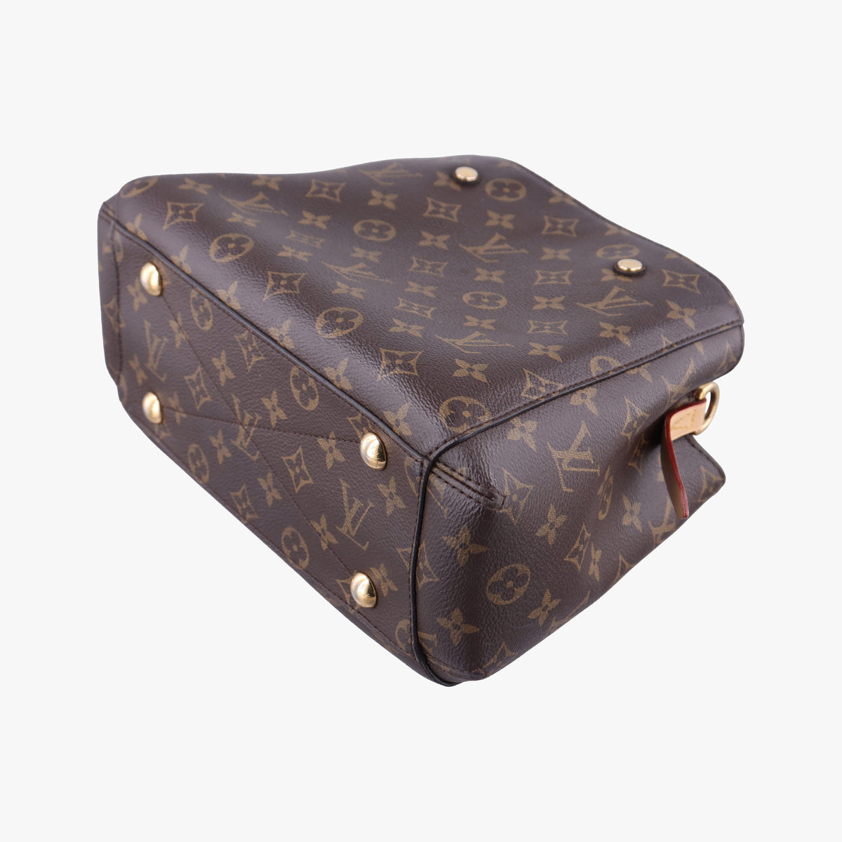 Pre-owned Louis Vuitton Montaigne BB Brown Monogram Canvas M41055 handbag | stylenewstar