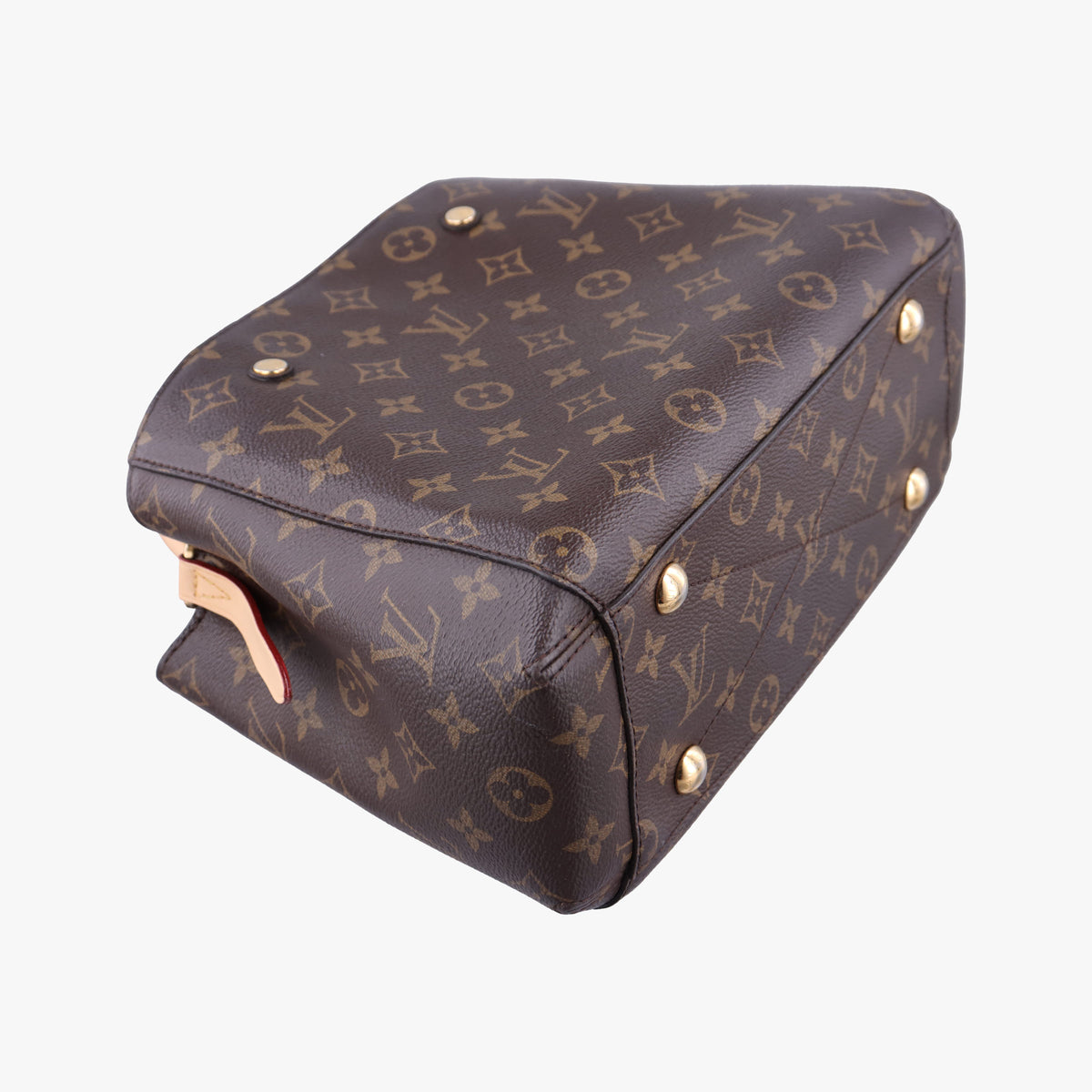 Pre-owned Louis Vuitton Montaigne BB Brown Monogram Canvas M41055 handbag | stylenewstar