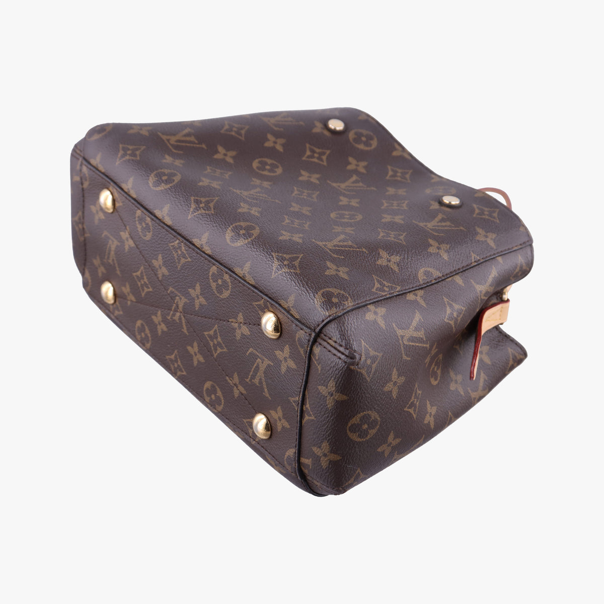 Pre-owned Louis Vuitton Montaigne BB Brown Monogram Canvas M41055 handbag | stylenewstar