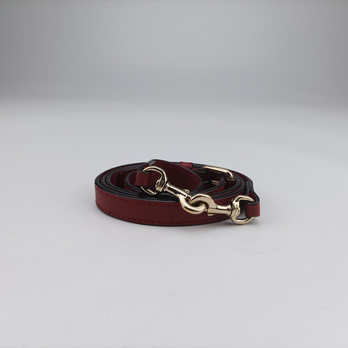 Pre-owned Gucci Microguccissima Red Leather 449654 shoulderbag | stylenewstar