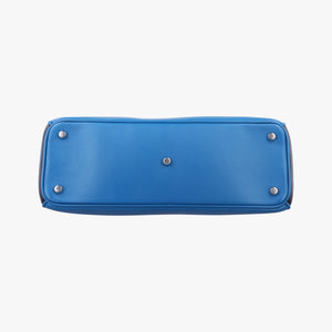 Secondhand Christian Dior Diorissimo Blue Patent  x Leather  shoulderbag | stylenewstar