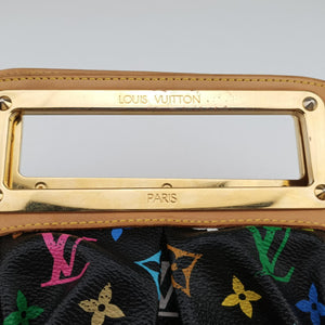 Pre-owned Louis Vuitton JUDY PM Noir Monogram Multicolor M40258 shoulderbag | stylenewstar