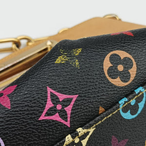 Pre-owned Louis Vuitton JUDY PM Noir Monogram Multicolor M40258 shoulderbag | stylenewstar