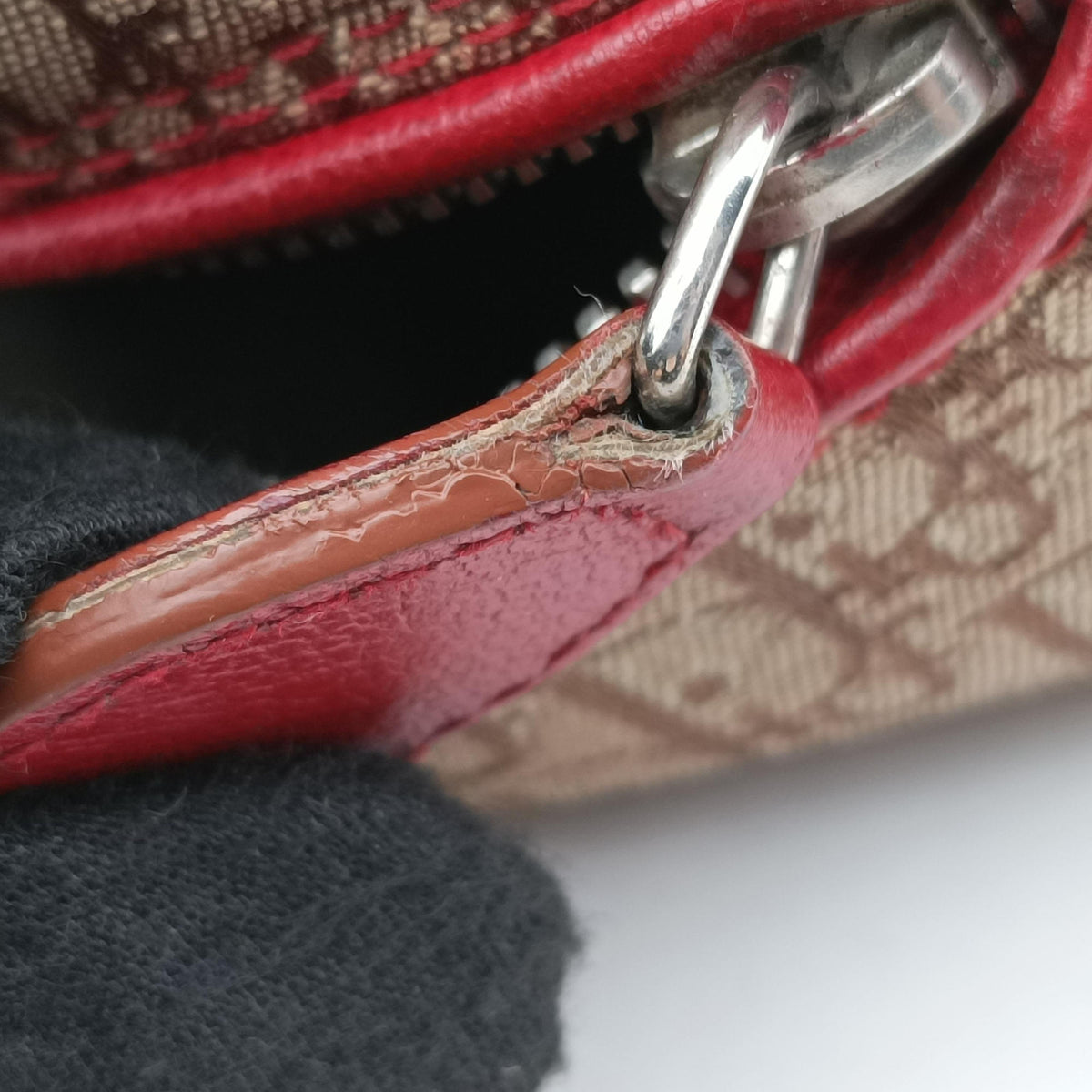 Secondhand Christian Dior Rasta Trotter beige×Multicolour Canvas× Leather  handbag | stylenewstar