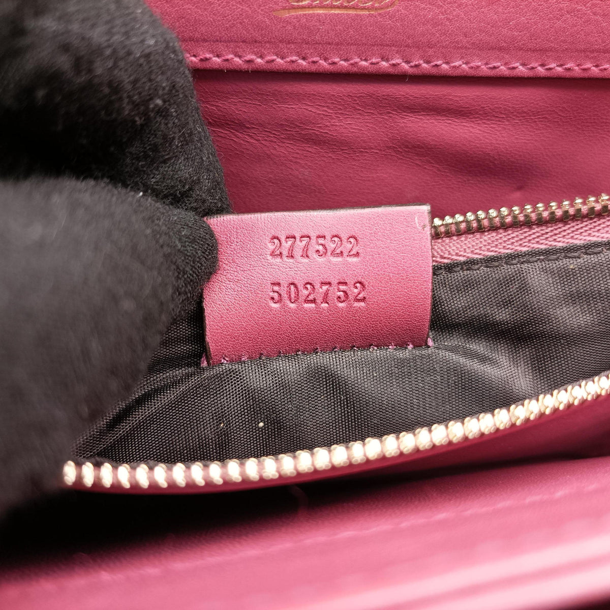 Pre-owned Gucci Interlocking 1973 Flap Pink Leather 277522 shoulderbag | stylenewstar