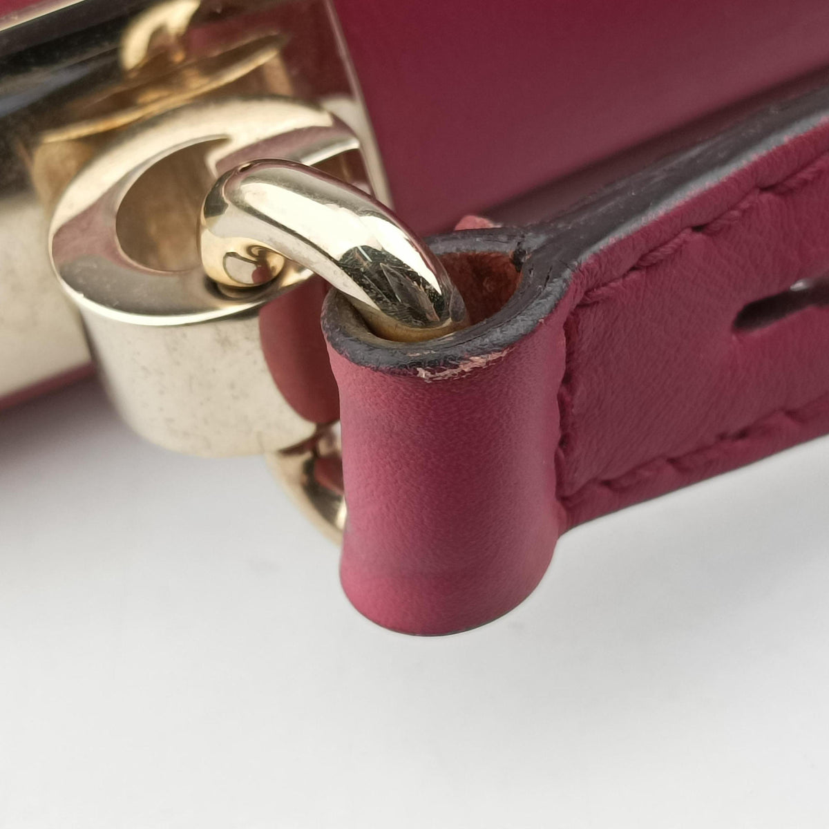Pre-owned Gucci Interlocking 1973 Flap Pink Leather 277522 shoulderbag | stylenewstar