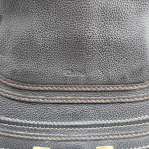 Pre-owned Chloe Mercy Black Leather  shoulderbag | stylenewstar