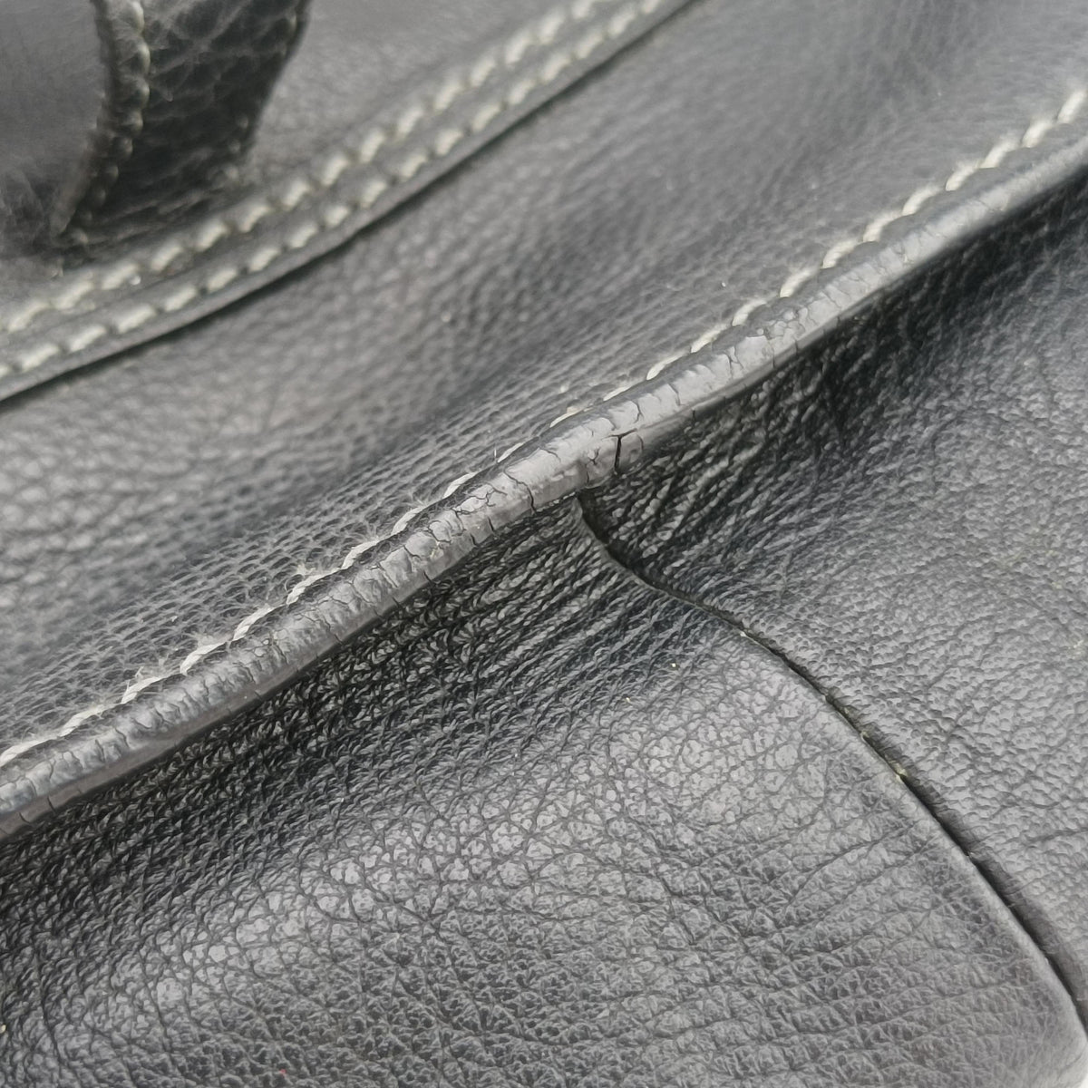 Pre-owned Chloe Mercy Black Leather  shoulderbag | stylenewstar
